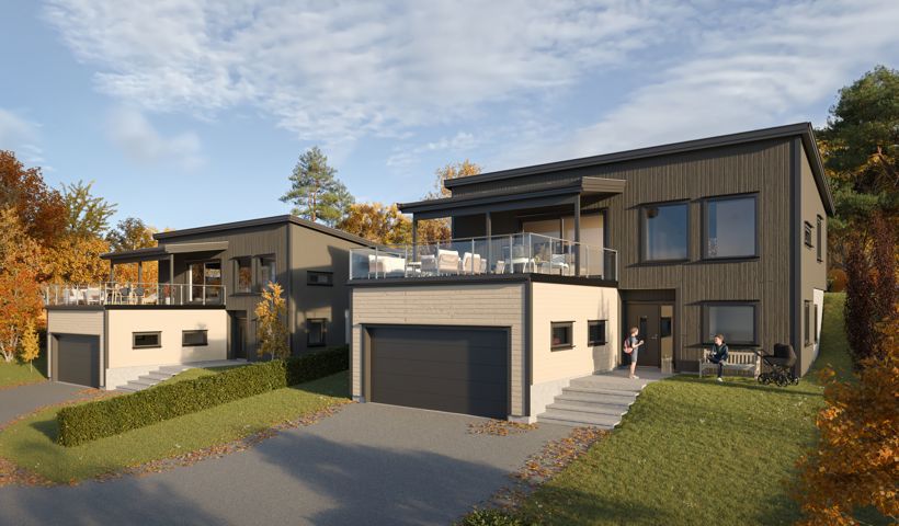 Nybygg: Arkitekttegnet eller tilpasset ferdighus?