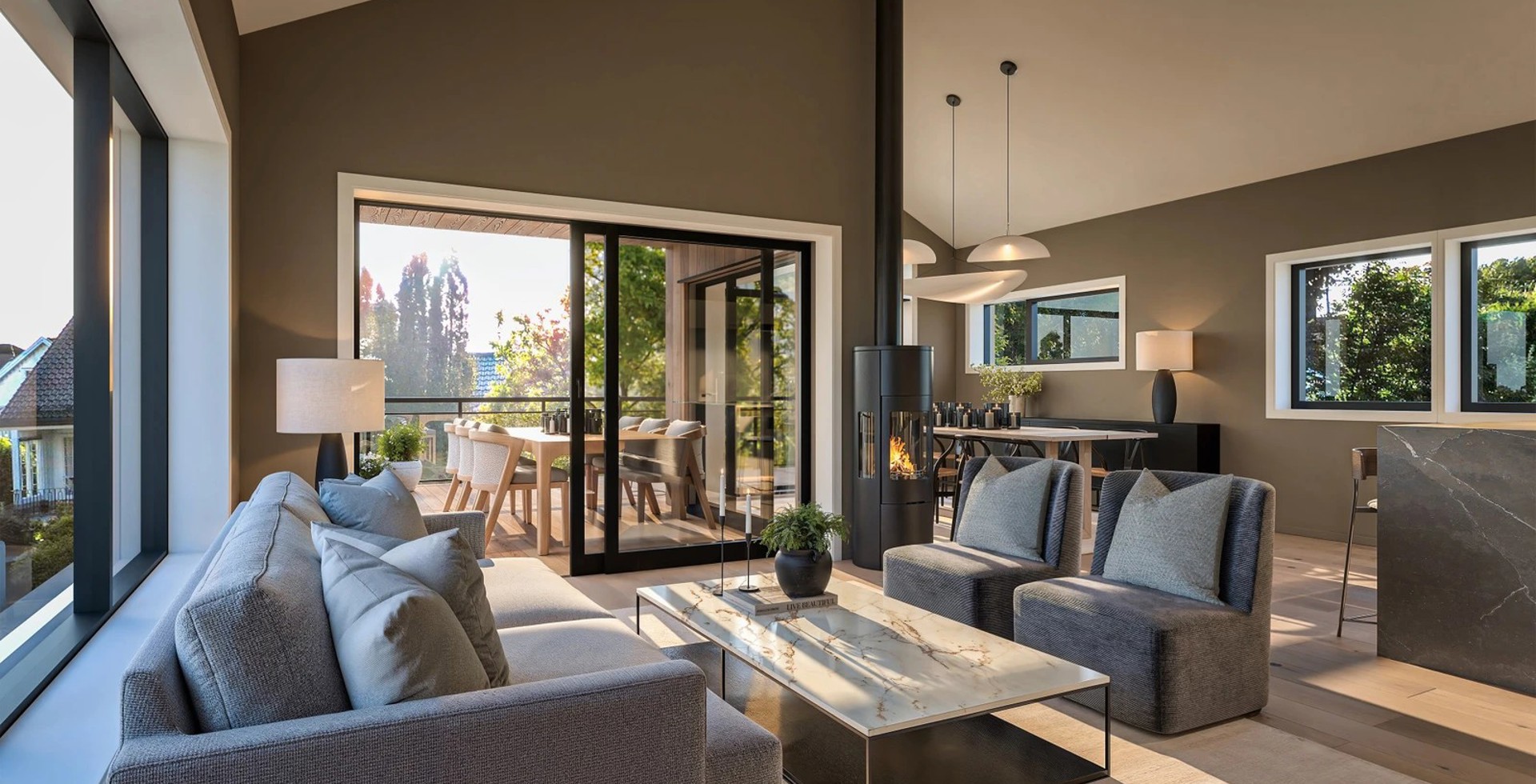 Pen, stilfull og moderne bolig over 2 plan i Føynland, Nøtterøy