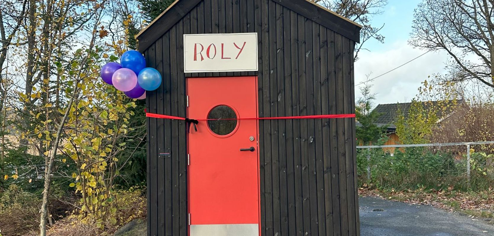 Roly lekehytte hos Ekely barnehage