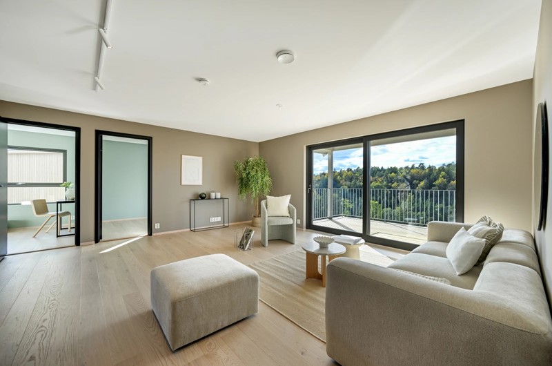 Enebolig med 2 etasjer i Lefsrødåsen, Revetal